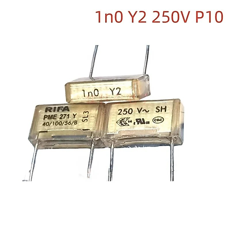 2pcs PME271Y 1n/2n2/3n3/4n7/10n/22n/47n/68n/100n 250V 300V RIFA ยี่ห้อใหม่ตัวเก็บประจุฟิล์ม