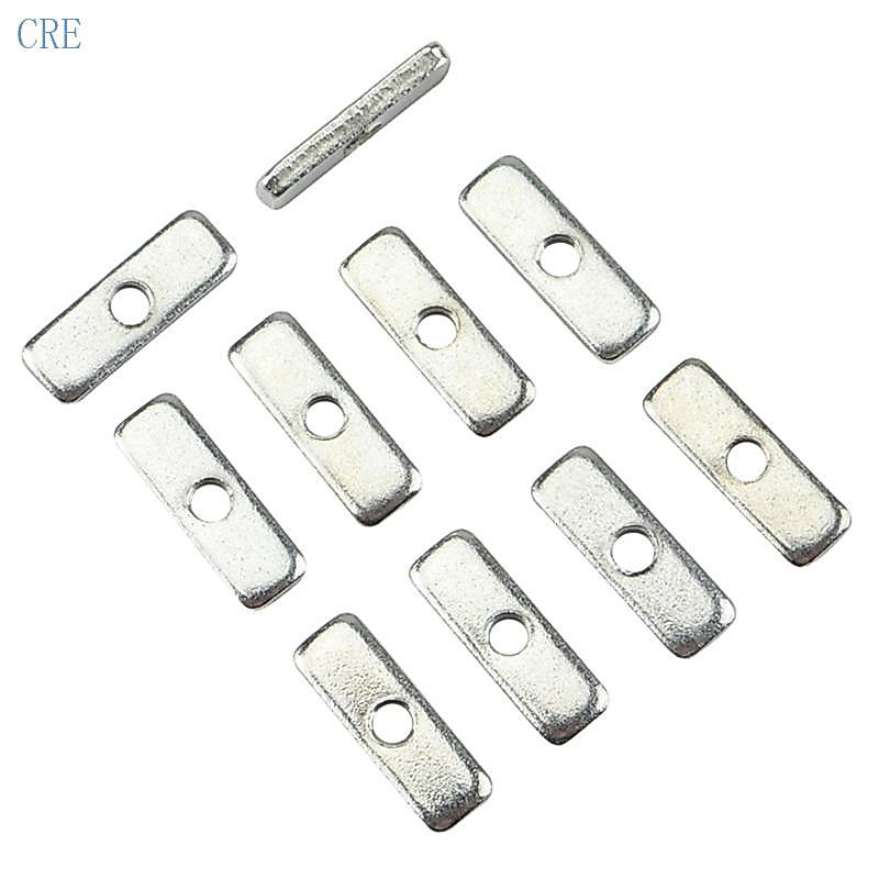 CRE 10 ชิ้นสําหรับ 0 1 Makerbeam XL T-nut Timing Belt Fixing สี่เหลี่ยมผืนผ้า Nut สําหรับ V0 0 1 3D 