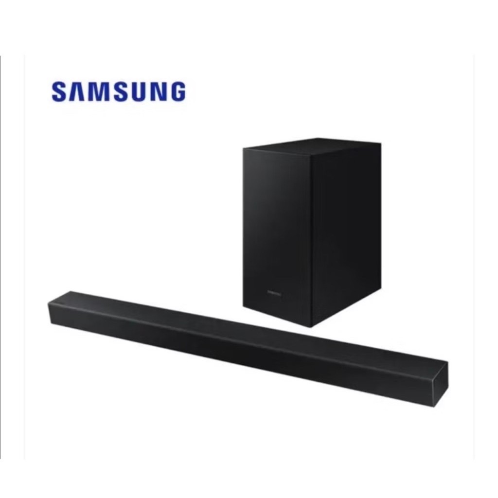 SAMSUNG T-Series ซาวด์บาร์ (2.1 CH, 150 วัตต์) รุ่น HW-T420/XT