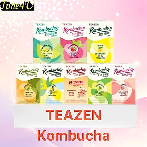 [KOREA] TEAZEN KOMBUCHA Powder 0g Sugar 15kcal | APPLE CIDER VINEGAR | YOGURT SMOOTHIE | ชานม