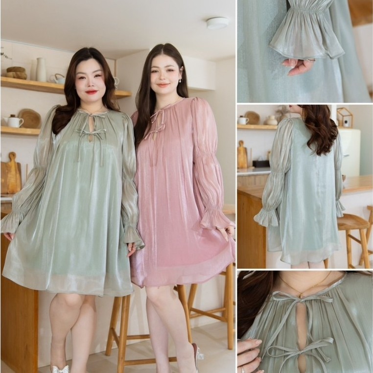 Crystal dress  เดรสสุดชิลล์ ใส่เที่ยว ใส่ทำงาน สวยมาก
