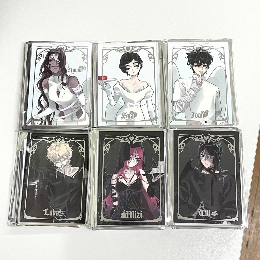 (พร้อมส่ง/ของแท้) โฟโต้การ์ด Alien Stage x March Monster Cafe - Ivan, Till, Mizi, SuA, Luka, HyunA ‘AnD’ Photocard