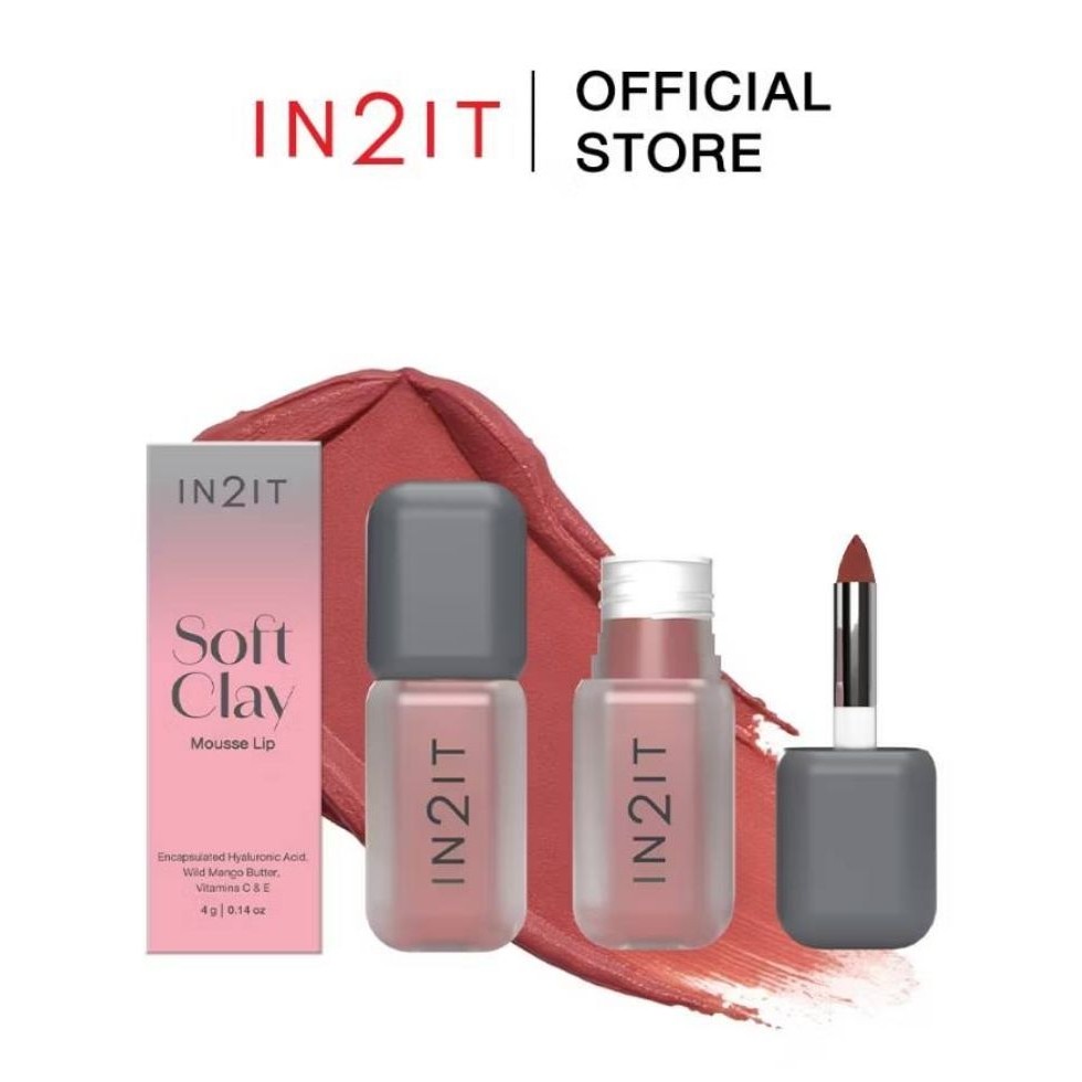 IN2IT SoftClay Mousse Lip - ลิปเนื้อมูส(SCL)