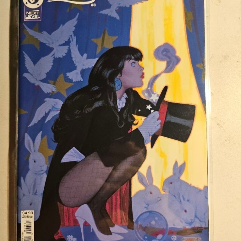 ZATANNA #3 – COVER B DAVID TALASKI CARD STOCK VARIANT