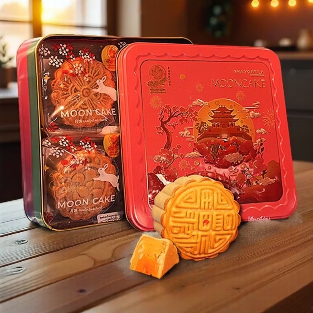 ขนมไหว้พระจันทร์ ภัตตาคารเชียงการีล่า (เยาวราช) 1 ชิ้น ขนาด 170g.