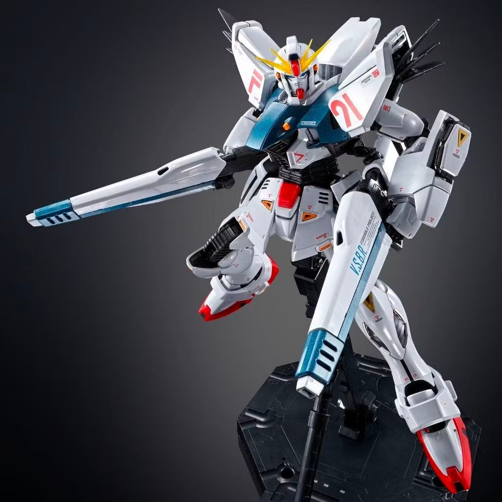 (พร้อมส่ง)P-BANDAI MG 1/100 Gundam F91 Ver.2.0 [Titanium Finish]