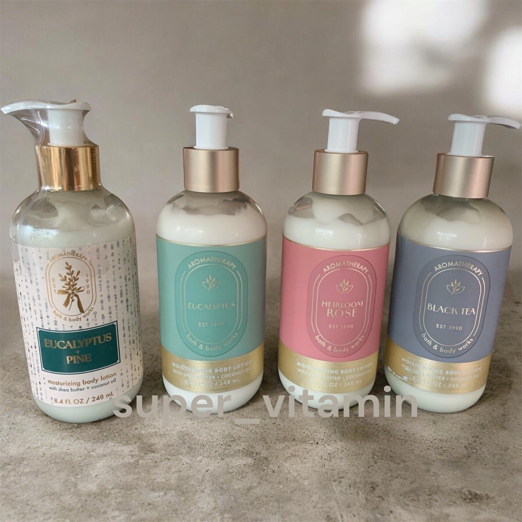 Bath & Body Works Aromatherapy Body Lotion 6.5 oz/192 ml Bath and Body Works โลชั่นบำรุงผิวจากอเมริก