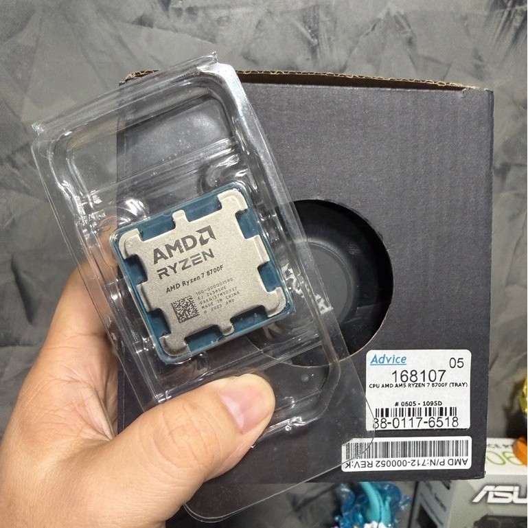 CPU AMD R7 8700f 8C 16T ประกัน Advice เหลือ