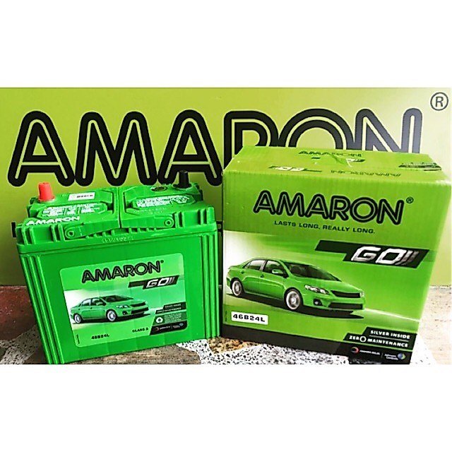 แบตเตอรี่ amaron 46B24L