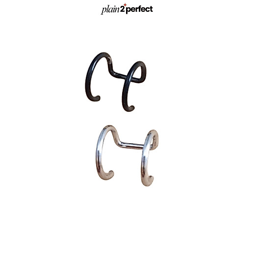 จิวหูแบบไม่ต้องเจาะ ทรง ear cuff | Loop Ear Cuff