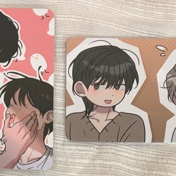 [พร้อมส่ง] Photocard คาเฟ่ cafe Card การ์ด manhwa Lezhin Boomtoon BL