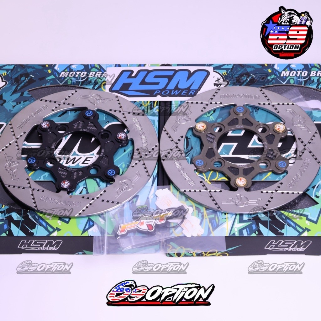 จานเบรค HSM ของแท้ ขนาด 200 มิล ตัวใหม่ล่าสุด สำหรับเวฟ125R/S/iบังลม เวฟ110i/เวฟ125iปลาวาฬ-125LED