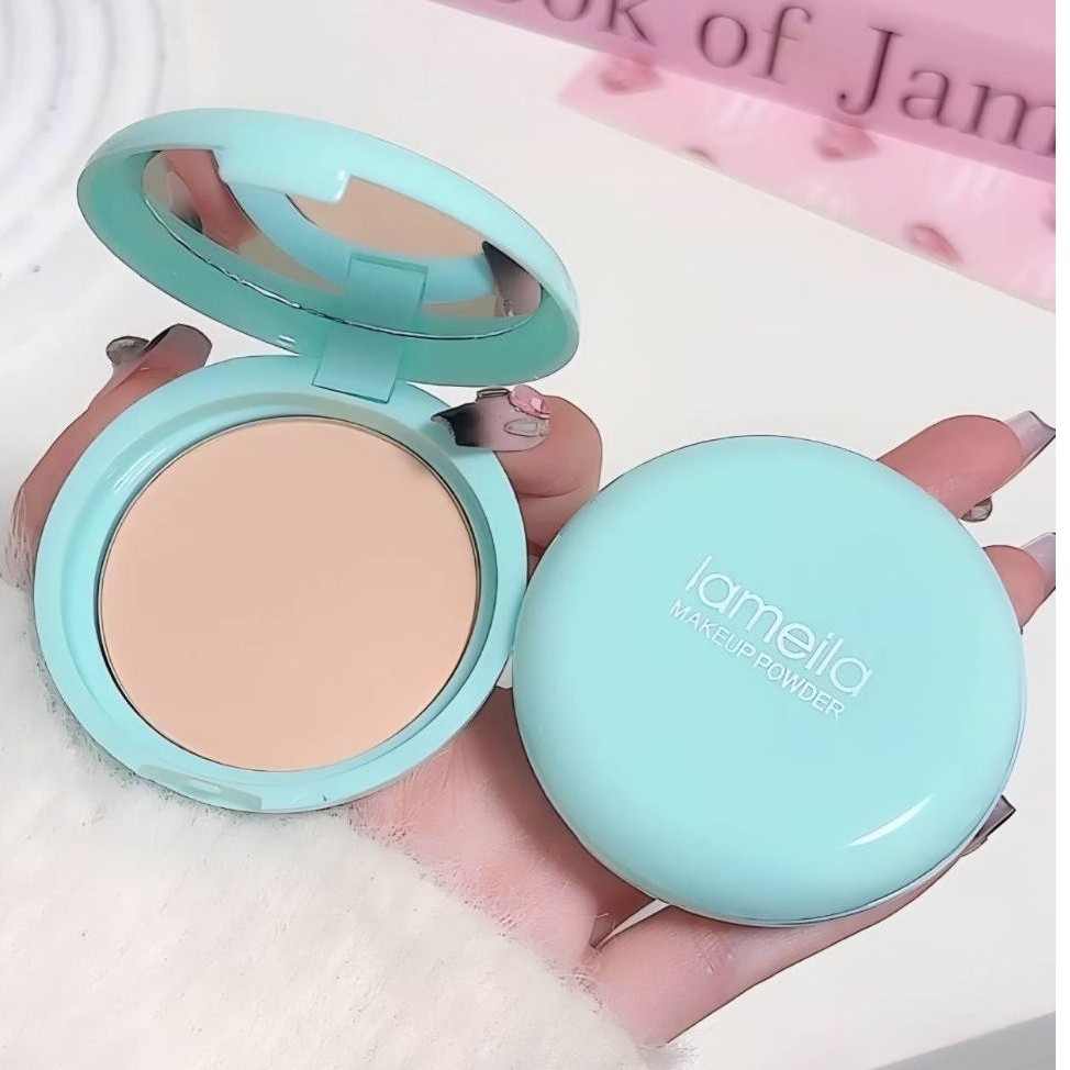 ของแท้/พร้อมส่ง* แป้ง lameila บลัชออน lameila