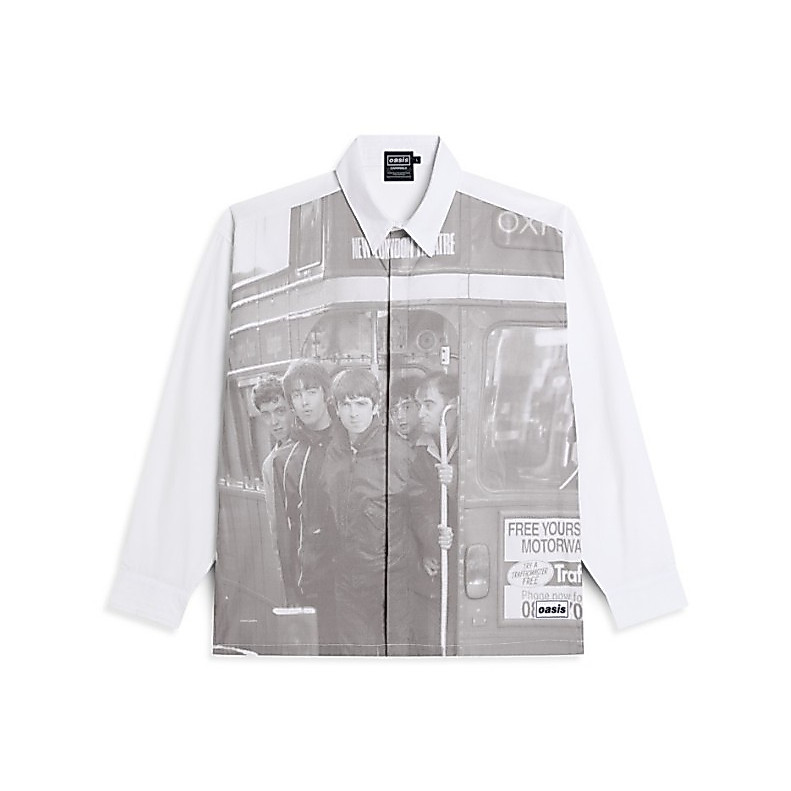 CARNIVAL CNVXOAS26SH01GY OASIS NORMAL LADS SHIRT GREY