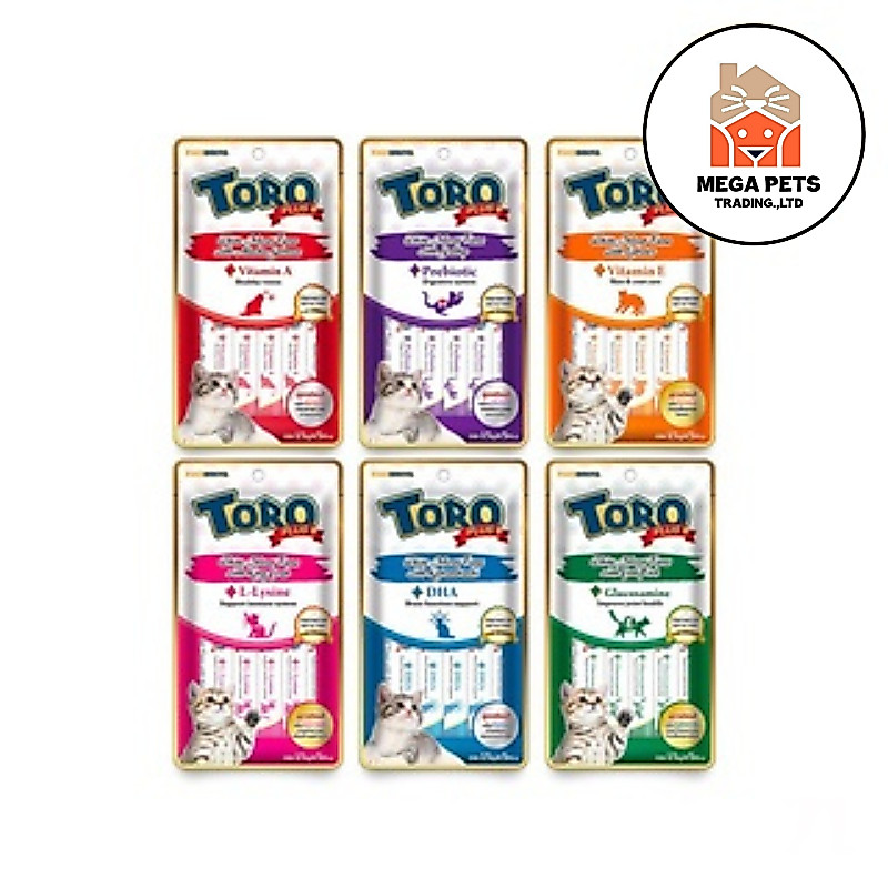 แมวเลีย โทโรโทโร่ พลัส toro toro plus  15 กรัม (แพ็ค5 ซอง)