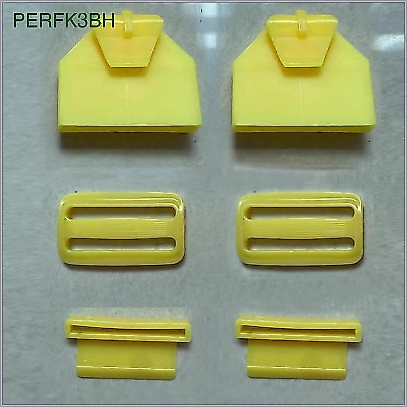 [perfk3bh] อุปกรณ์เสริมหัวเข็มขัดพลาสติกเครื่องพ่นสารเคมีสีเหลืองสายคล้องไหล่ฮาร์ดแวร์วัสดุที่ทนทาน