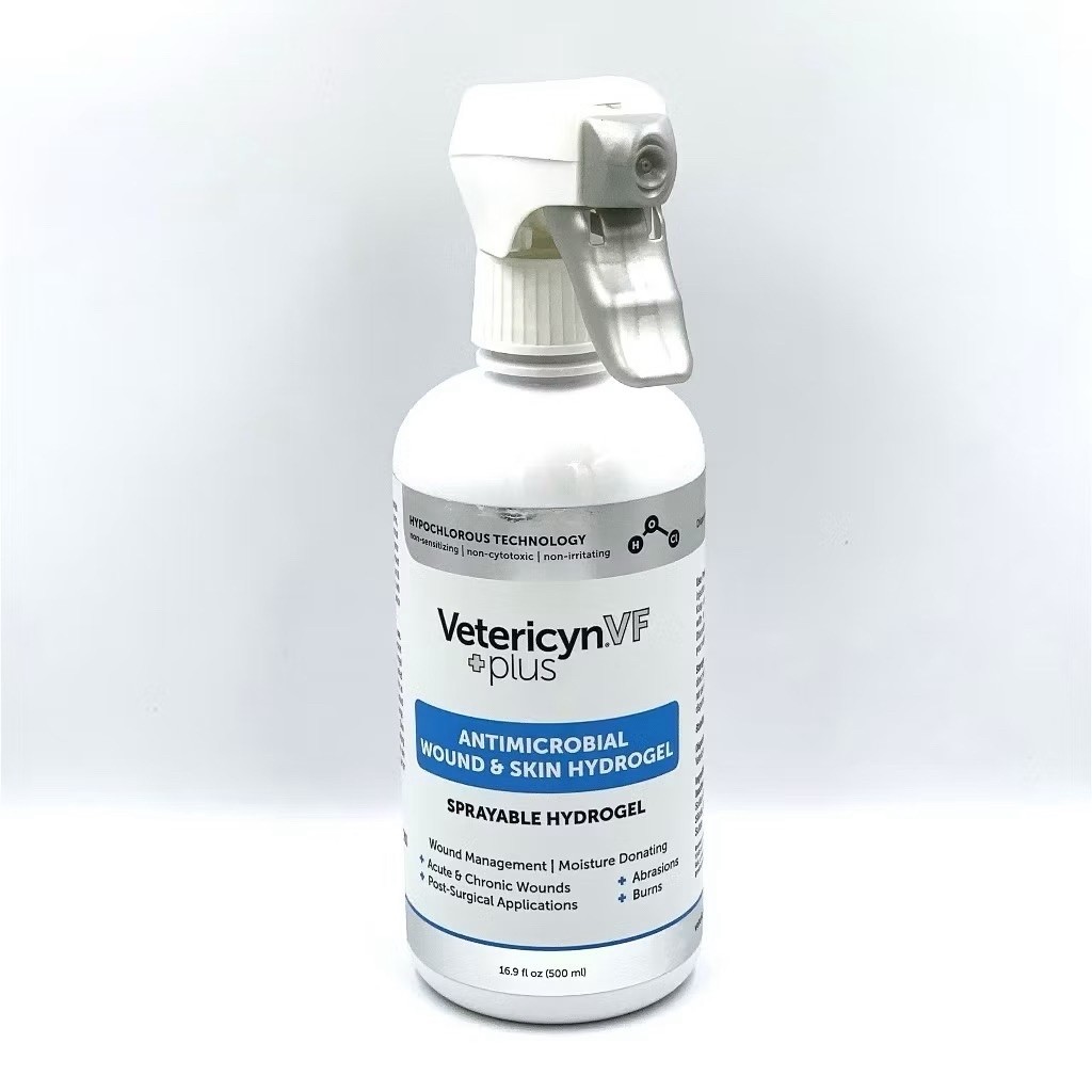 Vetericyn VF Plus Antimicrobial BARRIER GEL / HYDROGEL for Dogs & Cats Protective Wound Dressing