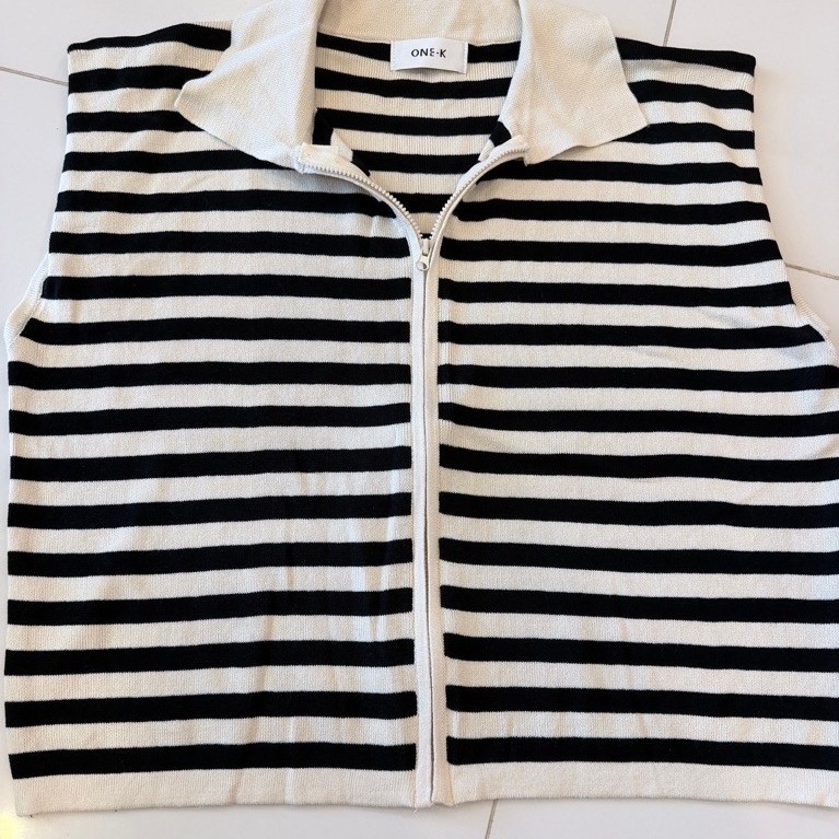 Used เสื้อไหมพรม ป้ายone-k