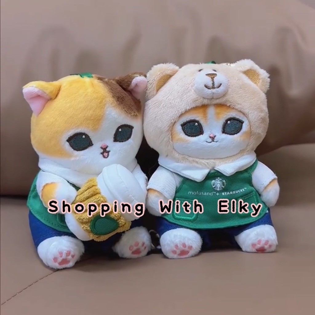 #พร้อมส่ง #Mofusand #Starbucks #ChristmasCollection ตุ๊กตาแมว Mofusand