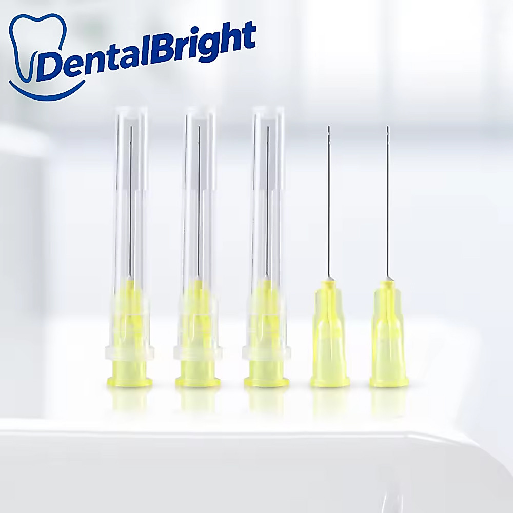 100Pcs Dental Endo Irrigation Needle Tips Dental Root Canal Lateral Irrigation Needle 0.3mm Dentist 
