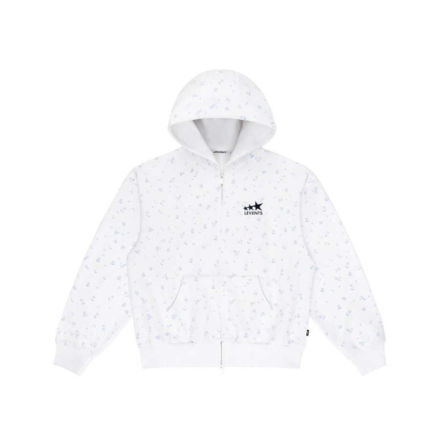 Pre-order (14-20days) แบรนด์เวียดนาม 🇻🇳 Levents | Forget Me Not Semi-Oversized Hoodie Zip