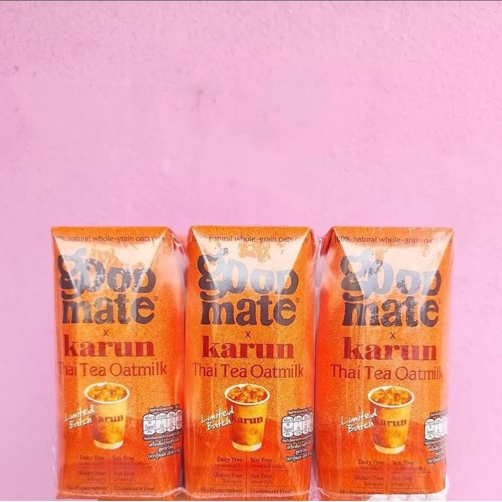 Goodmate x KARUN ชาไทยนมโอ๊ตตัวใหม่!ทำถึงเกิ๊นนนน เหมือนได้ไปกินที่ร้าน ชาไทยนมโอ๊ตสุดพรีเมียม อร่อย ละมุน เข้มถึงชาไทย