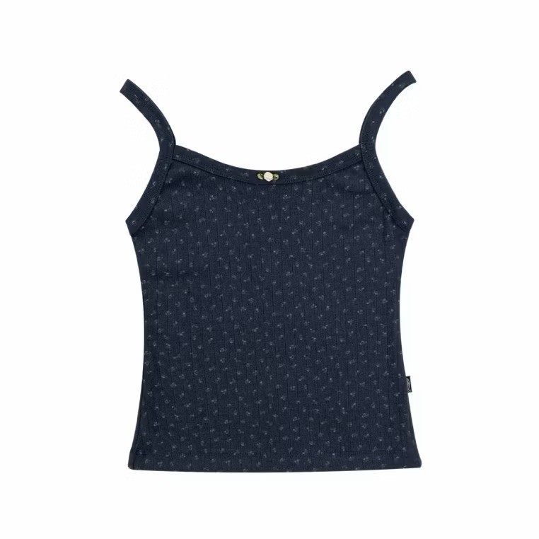 🪻เสื้อสายเดี่ยว vgh tiny flowers tops (Used once)