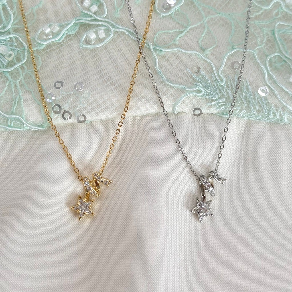 Socrush.bkk | TINY WISH necklace สร้อยคอ ดาว จี้ดาว