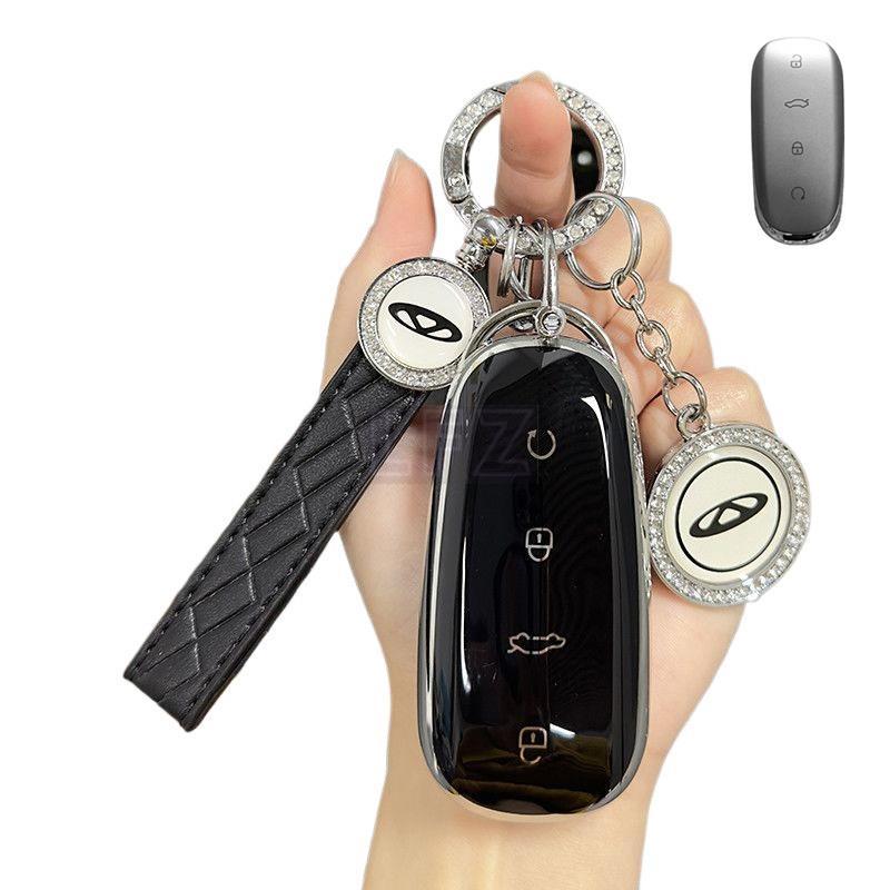 เคสกุญแจรถยนต์ Chery Omoda C5 2026 E5 5 SHS PHEV 9 7 TPU Key case Omoda C5