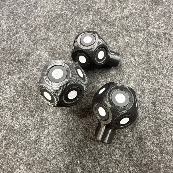 Magnetic Pentagon Sphere marker / 3d scan marker / target ball