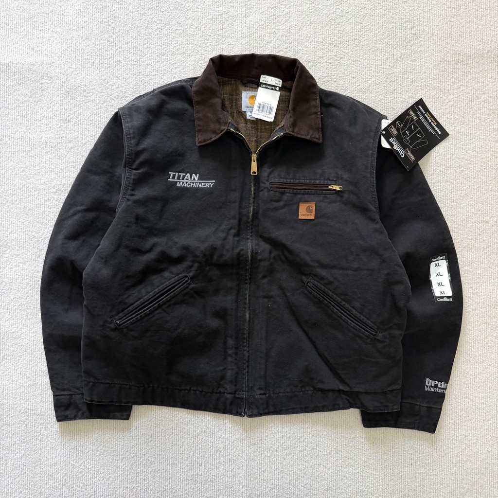 VINTAGE Carhartt Detroit Jacket 2012’s | J97 BLK | Made in Mexico 🇲🇽
