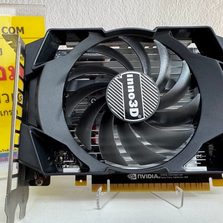 VGA (การ์ดแสดงผล) Inno3D GTX1050Ti 1050 Ti 4GB ไม่ต่อไฟ ใช้งานปกติ