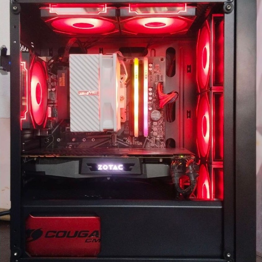 Set Ryzen 7 3700X+GTX 1070TI