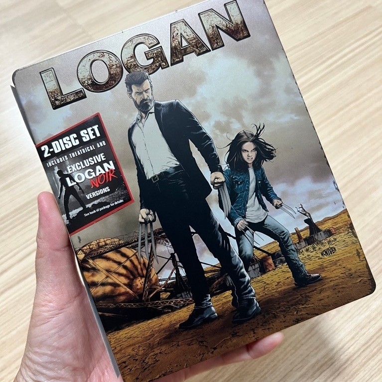 [พร้อมส่ง] Logan (SteelBook / Exclusive Logan Noir Versions / Blu-ray 2 Disc Set) แท้