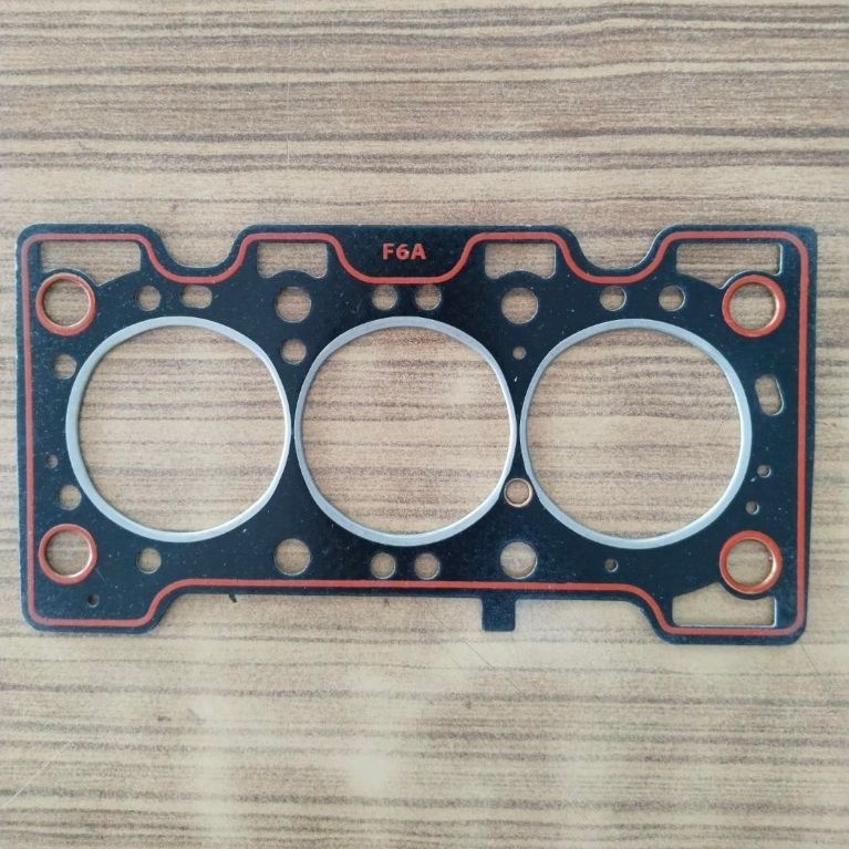 ประเก็นฝาสูบซูซูกิ SUZUKI F6A 12V คาร์บูเรเตอร์ 660C  เนื้อไฟเบอร์ หนา 1.7มม  3 สูบ  ราคา 230 บาท