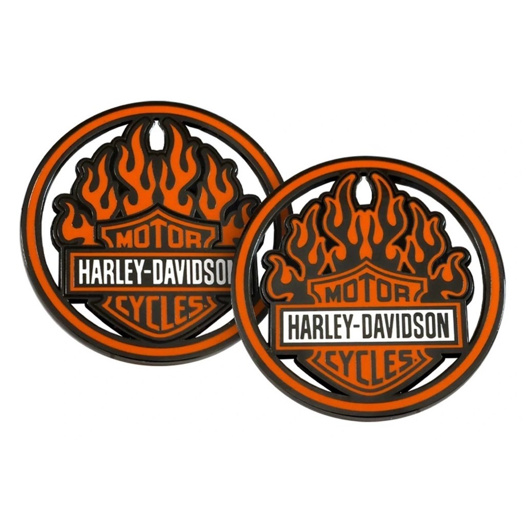 เหรียญ Coin Harley-Davidson® Firestarter Cutout Bar & Shield Metal Challenge Coin, 1.75 inch Item # 
