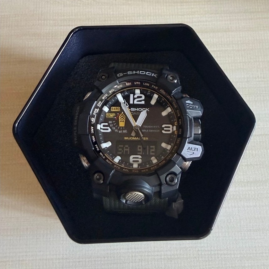 G-Shock MUDMASTER GWG-1000-1A3DR (สายสีเขียวทหาร ยอดฮิต) มือสอง