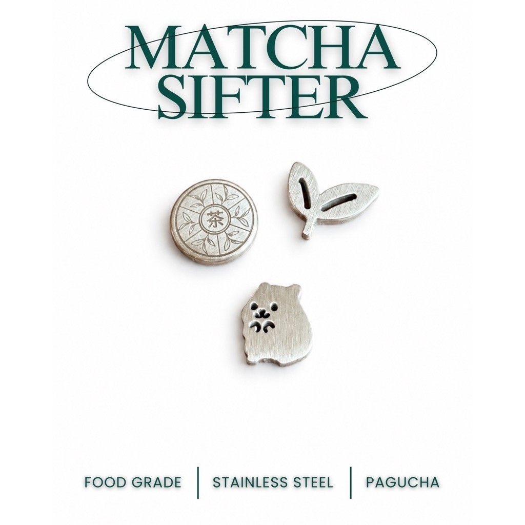 PAGUcha Special Matcha Sifter – ลูกร่อนผงมัทฉะลายพิเศษจากพากุฉะ V.2