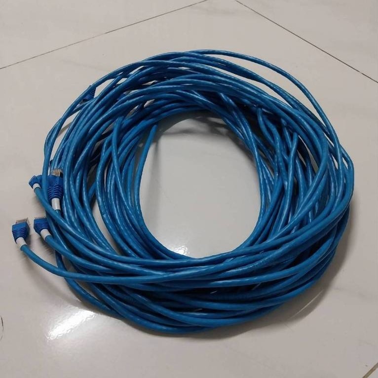 NetConnect Patch Cord Cable AMP CAT6 NetConnect ยาว 6 เมตรส่งความเร็วที่ 10Mbps,100Mbps,1000Mbps,