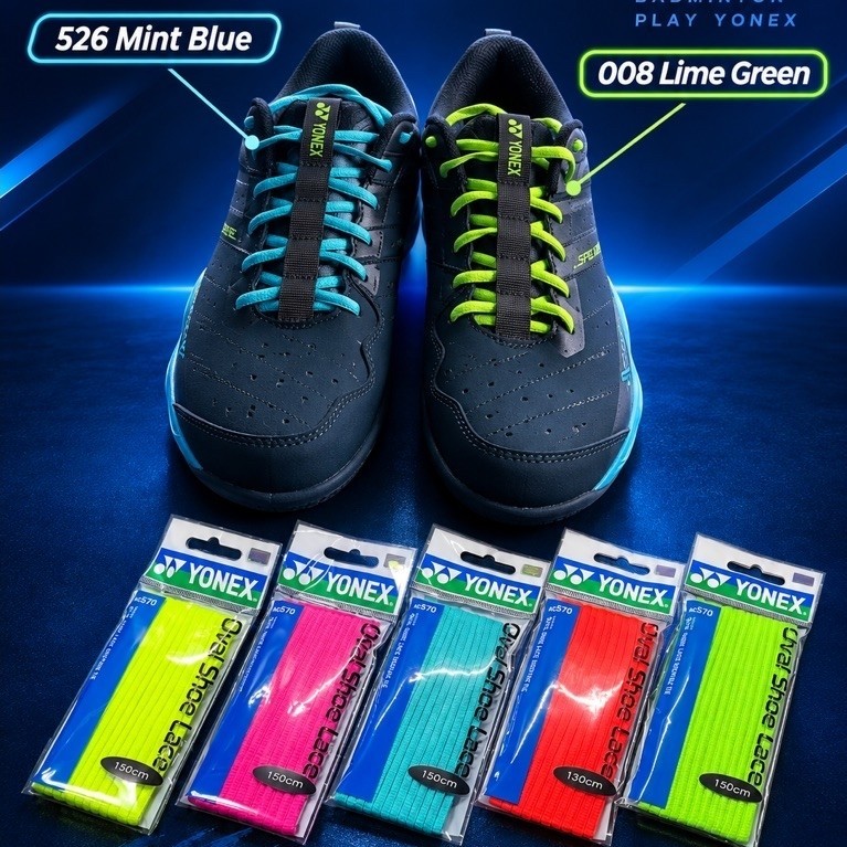 Yonex AC570 Oval Shoelace Size 130 cm , 150 cm