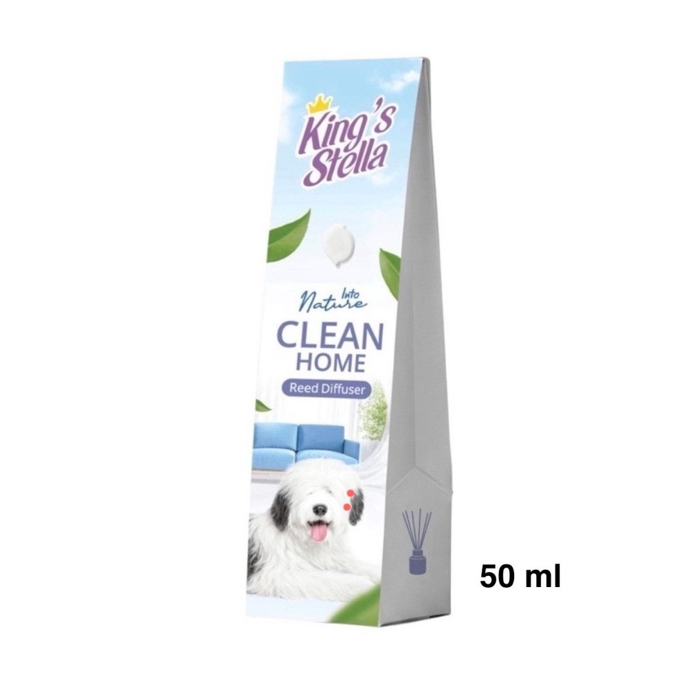 [ส่งด่วนจ้า] คิงสเตลล่าเจล อินทู เนเจอร์/ชาร์โคล 180g คลีนโฮม ก้านไม้หอม Clean Home/King stella Gel Into Nature Charcoal