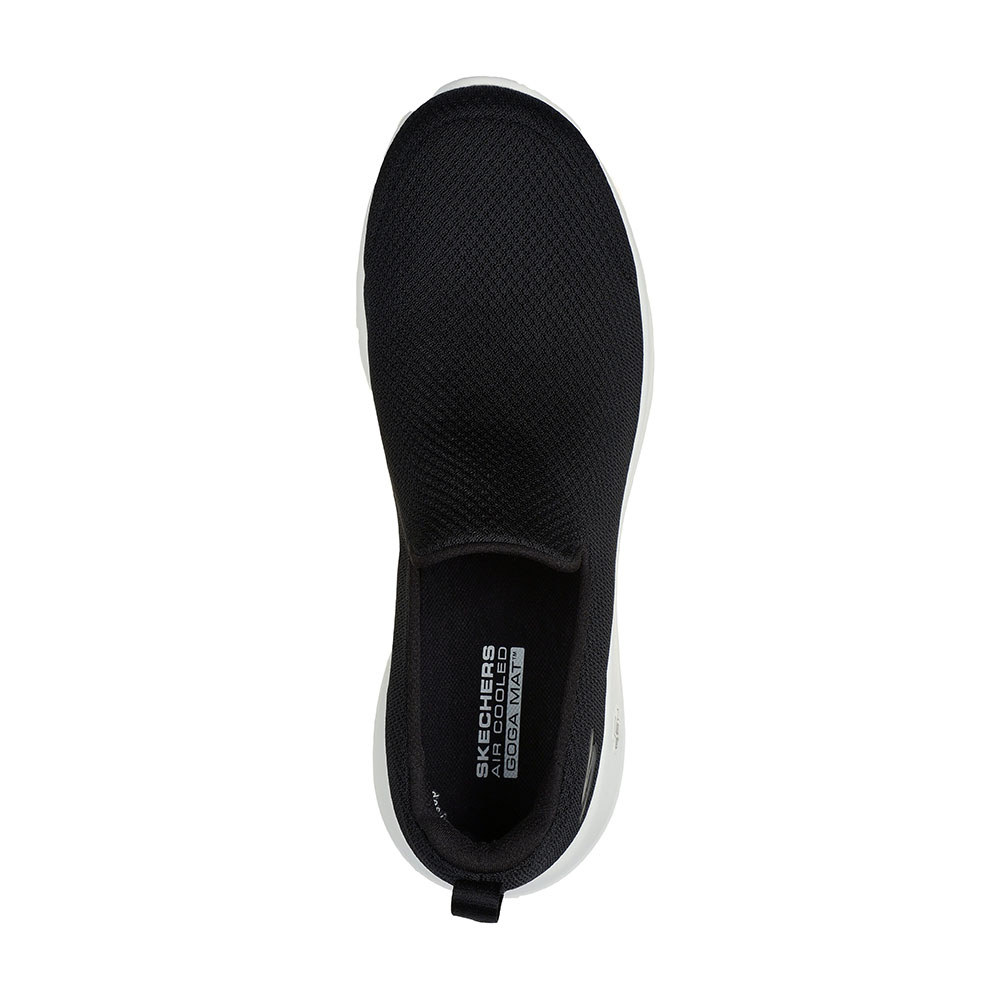 Skechers สเก็ตเชอร์ส รองเท้าผู้ชาย Men GOwalk Max GOwalk Shoes - 216236-BKW - Air-Cooled Goga Mat — صورة 4