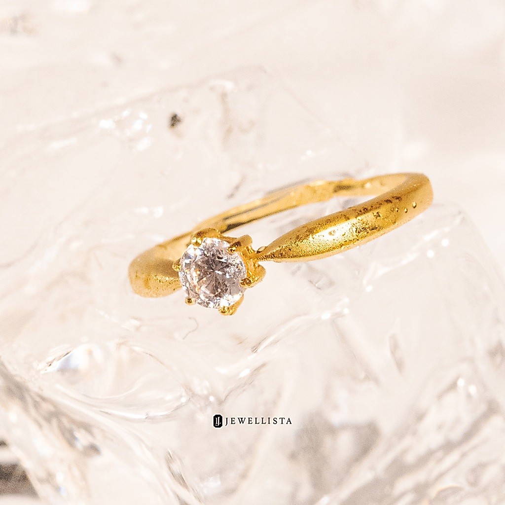 Jewellista خاتم Celestia فضة 925 بالزركون — صورة 7