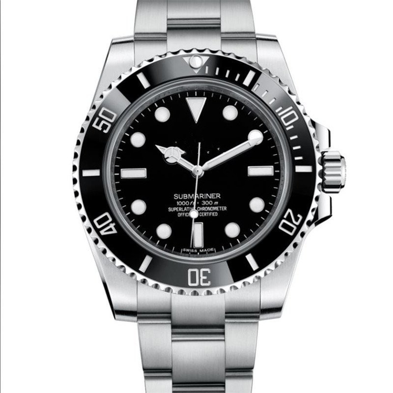 นาฬิกา Rolex ใหม่สำหรับผู้ชาย นาฬิกาอัตโนมัติเต็มรูปแบบ สายหนังแท้บางเฉียบ เพชรแท้ นาฬิกาผู้ชายคุณภา