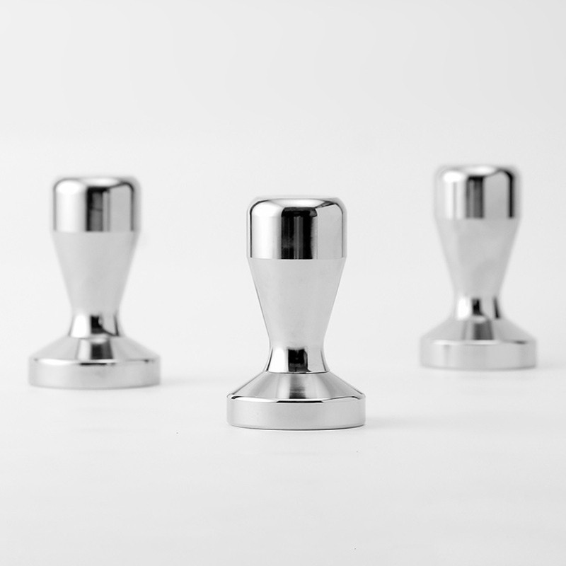 Tamper สแตนเลส แทมเปอร์กดกาแฟ  ขนาด 51/58mm สำหรับอัดกาแฟ espresso Coffee Tamper ที่มืออาชีพเลือกใช้