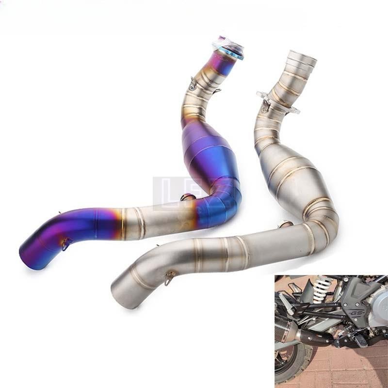 ท่อหัวสําหรับ G310R G310GS ระบบไอเสีย Modofication เชื่อมต่อกับ 2"/51MM ID Mufflers