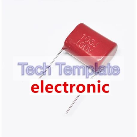 Cbb ตัวเก็บประจุ 106J100V 250V106J 400V106J 630V106J 106K 10UF CL/CBB22 ตัวเก็บประจุฟิล์มโพรพิลีน