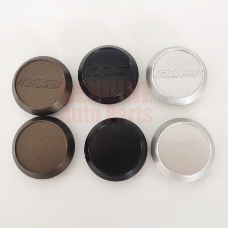 4pc 64 มม.RAYS รถศูนย์ล้อหมวก Fit สําหรับ Rays Volk Racing ล้อ CE28n TE37 ZE40 G25 สีดํา BRONZE