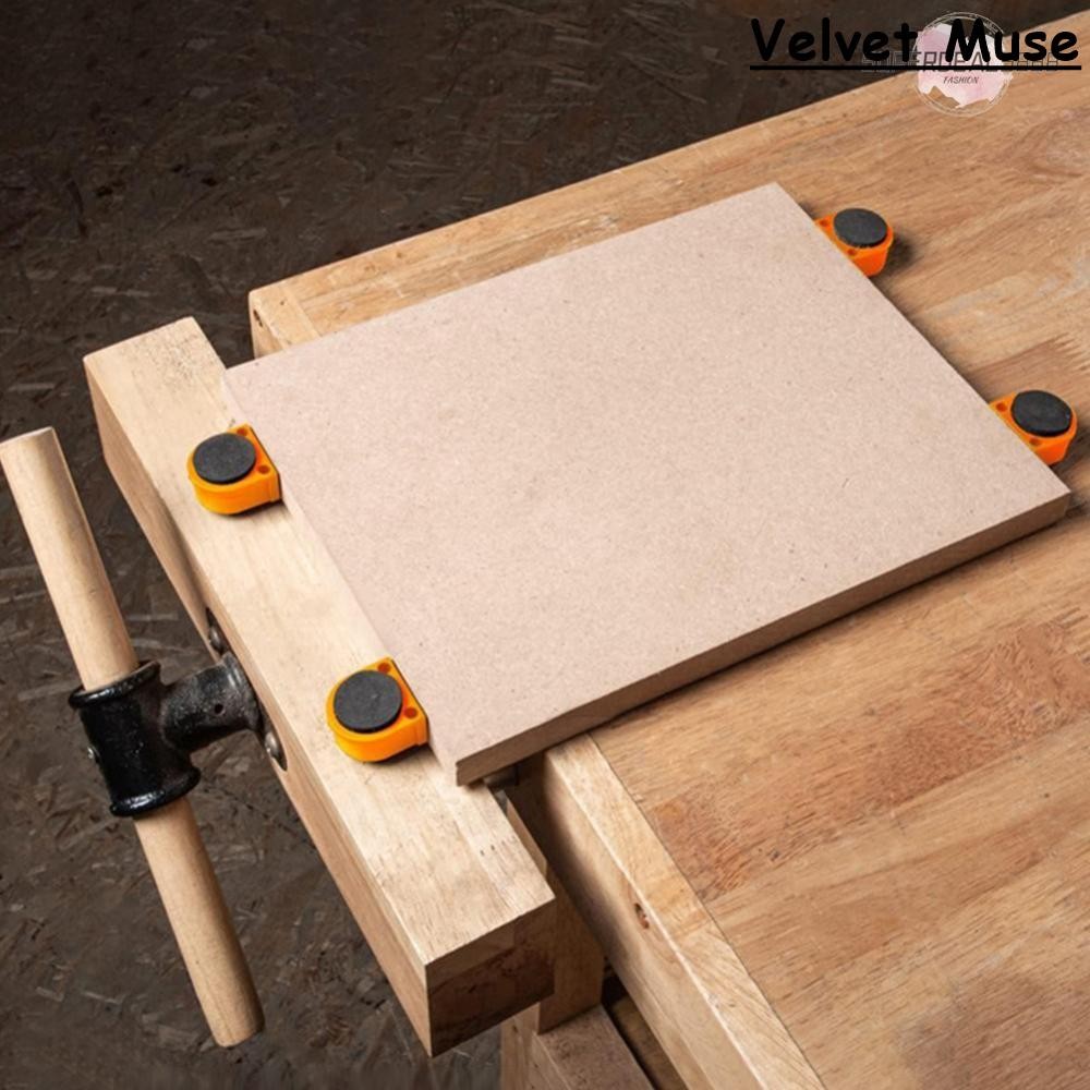 8 ชิ้น Workbench Workshop เครื่องมือ 19/20 มม.งานไม้ Dog Hole Clamp Set Bench UK [SuperDeals888.th]