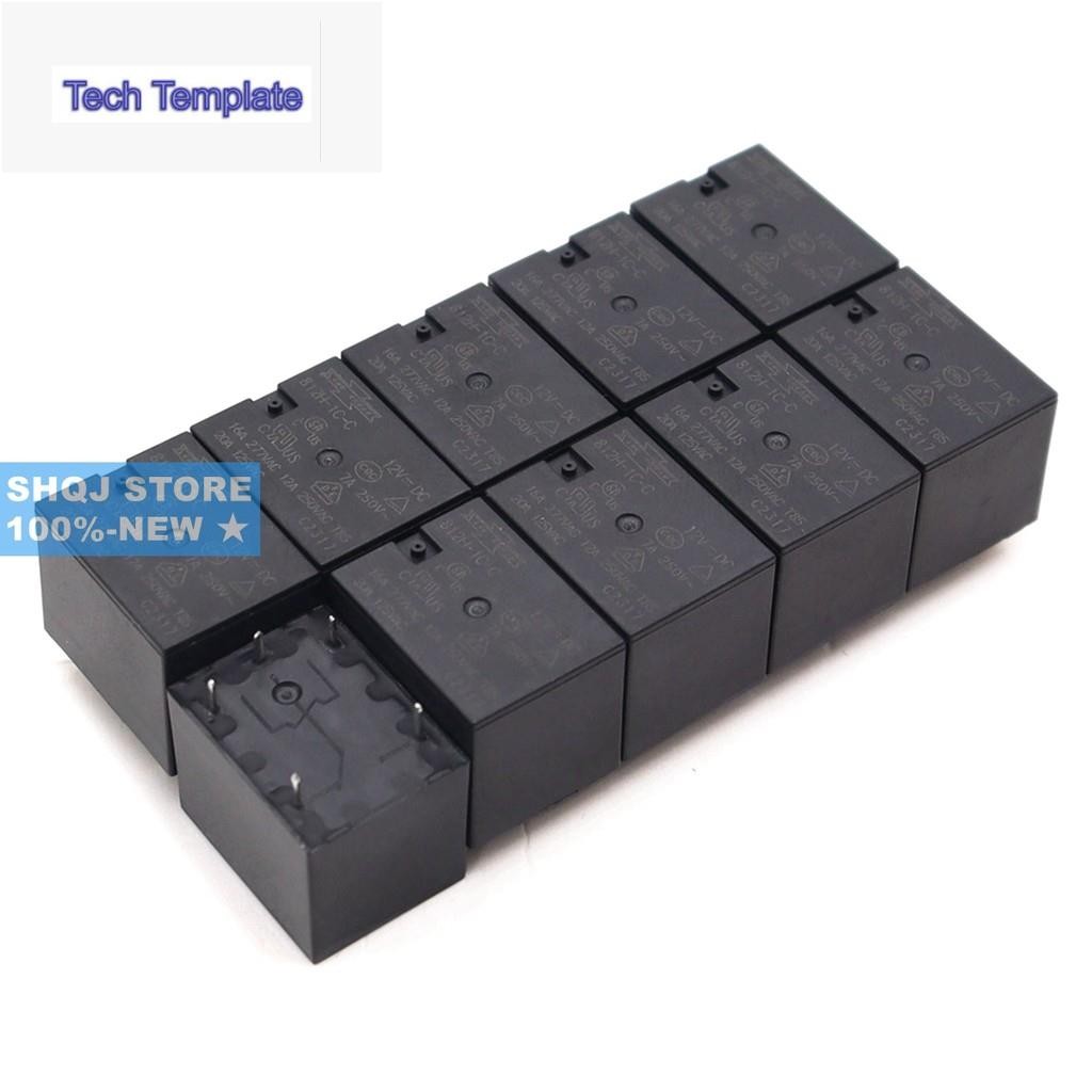Songchuan 100%-ใหม่ 10PCS 812H-1C-C 12VDC 812HM-1C-C 24VDC 812H-1A-C 5VDC 12VDC 24VDC T73 5V รีเลย์เ
